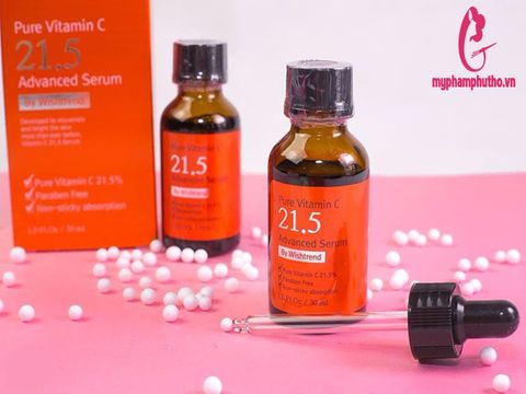 Tinh Chất Dưỡng Trắng Serum Pure vitamin C 21.5 Wishtrend