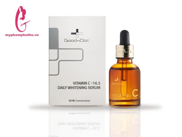 TInh Chất GoodnDoc Vitamin C 16.5 Daily Whitening Serum 30ml