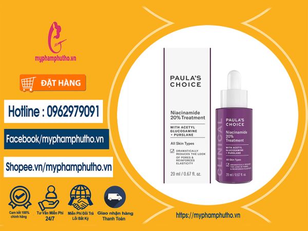 Tinh Chất Niacinamide 20% Treatment Paula's Choice 20ml Mua ở đâu