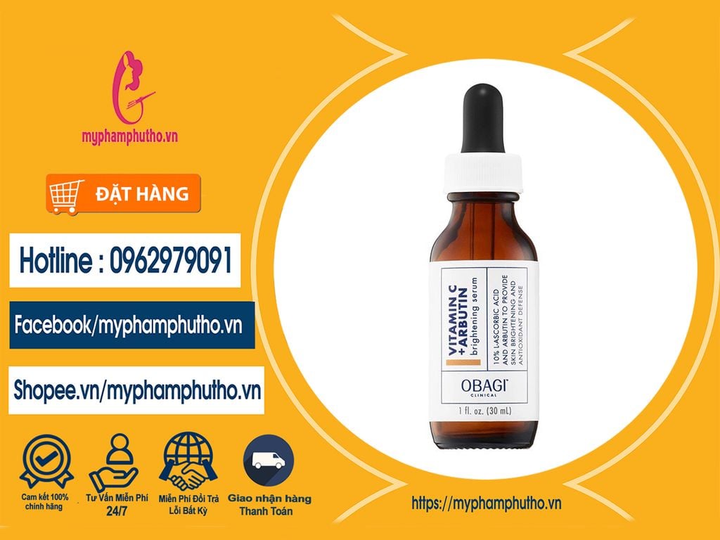 Mua ở đâu Tinh Chất Serum Obagi Vitamin C + Arbutin