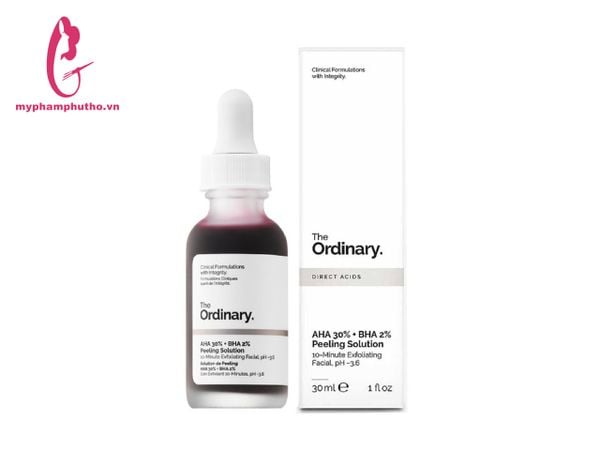 Tinh chất The Ordinary AHA 30% + BHA 2% Peeling Solution