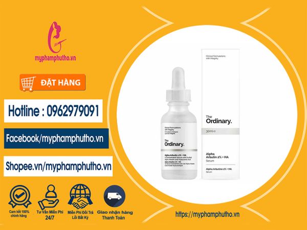 Tinh Chất The Ordinary Alpha Arbutin 2% + HA Mua ở Đâu