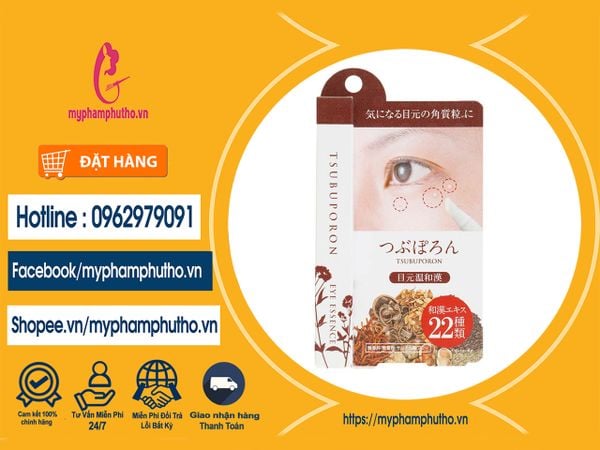 Tinh Chất Trị Mụn Thịt Tsubuporon Eye Essence Nhật Bản Mua ở Đâu