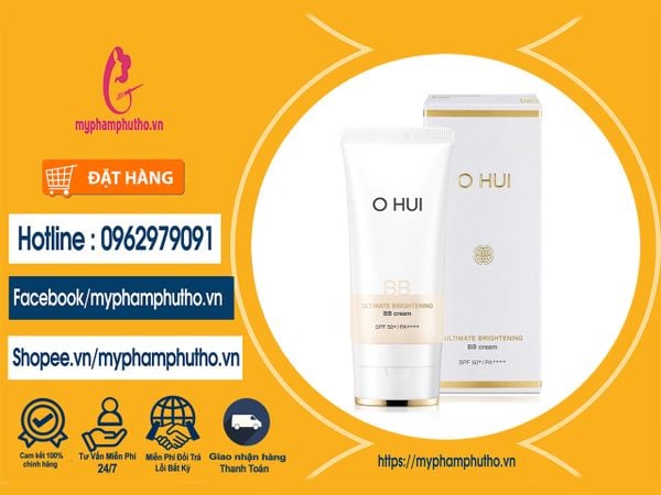 Tuýp Kem Nền Ohui Ultimate Brightening BB Cream Mua ở Đâu