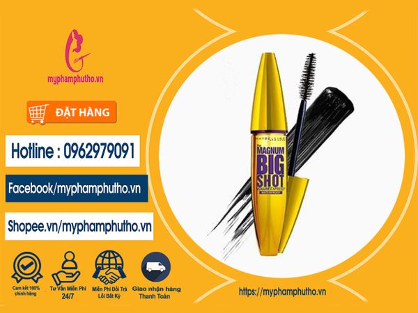 Chuốt Mi Mascara Maybeline The Colossal Big Shot Volum Express Mua ở Đâu