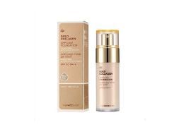 Kem Nền THE FACE SHOP Gold Collagen màu V201