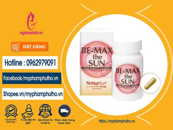 Viên chống nắng Be Max Nhật Mua ở Đâu