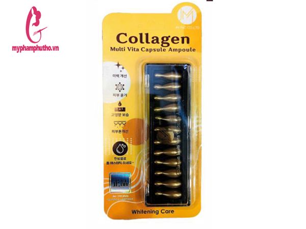 Collagen tươi Ammud - dạng vỉ 12 viên