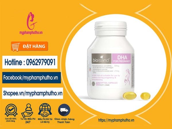 Viên DHA Bioisland cho mẹ bầu Mua ở Đâu