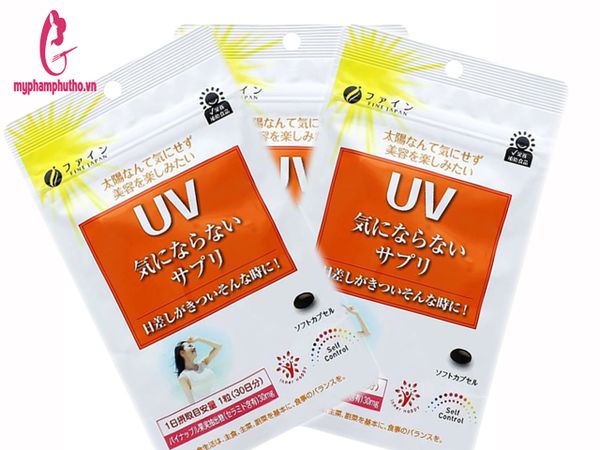 Viên uống chống nắng UV Fine Japan loại tốt nhất gói 30 viên