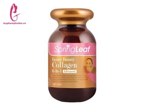 Viên uống Collagen tổng hợp 6 in 1 Spring Leaf Inner Beauty của Úc