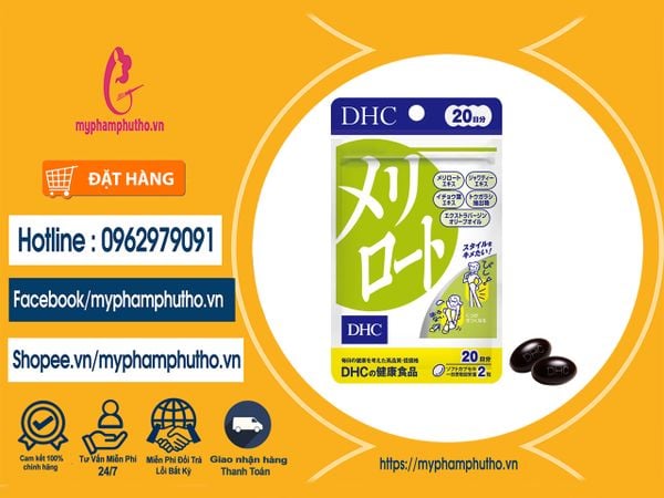 Viên uống DHC Thon đùi Mua ở Đâu