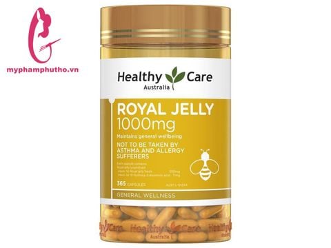 Viên uống Sữa Ong chúa Healthy Care  Royal Jelly Healthy Care 1000MG
