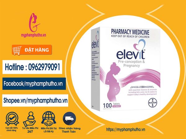 Viên uống tổng hợp cho bà bầu ELEVIT ÚC Mua ở Đâu