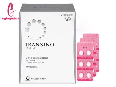 Viên uống trị nám tàn nhang Transino 240 viên Nhật Bản
