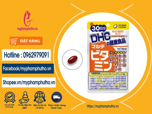 Viên Vitamin Tổng Hợp DHC Nhật Bản mua ở đâu ?