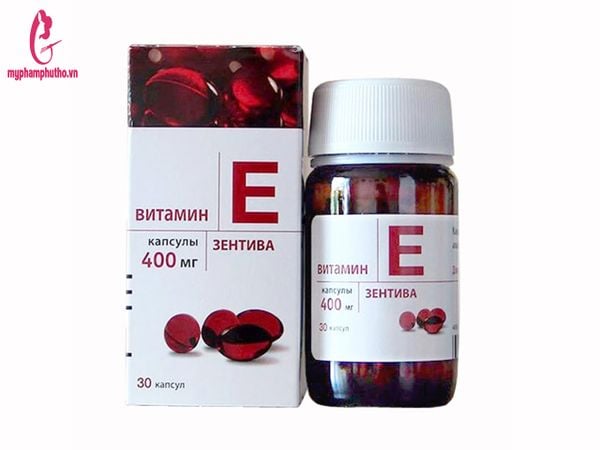 Viên uống Vitamin E Zentiva 400mg - 30 viên