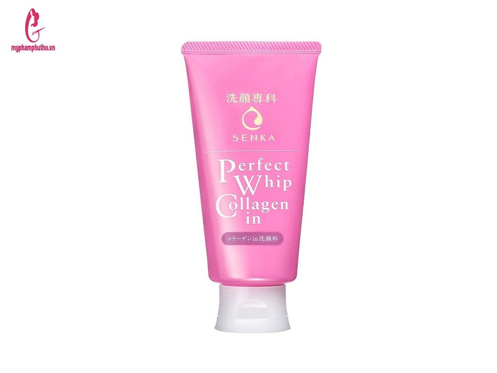 Sữa rửa mặt Senka Perfect Whip Collagen