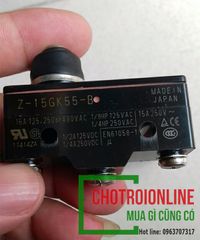 Công tắc hành trình nút ấn OMRON Z-15GK55-B