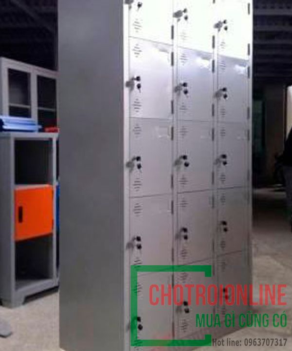 Tủ sắt locker đựng đồ 15 cánh