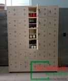 Tủ sắt khóa locker 30 cánh dành cho công nhân