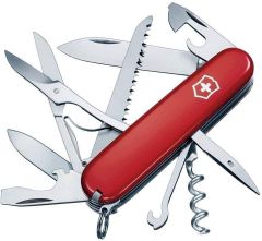 Bộ Dụng Cụ Đa Năng Bỏ Túi 15 công năng VictorInox Huntsman màu đỏ