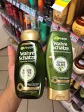 Bộ Gội Xả Garnier Wahre Olive Hương Olive Dành Cho Tóc Rất Khô Và Hư Tổn