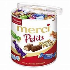 Hộp kẹo Merci Petits Chocolate Collection hộp 1kg