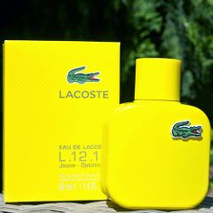 Nước hoa nam Lacoste L.12.12 Jaune Optimistic 50ml (EDT)