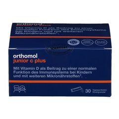 Vi chất dinh dưỡng cho trẻ em Orthomol Junior Vitamin C Plus