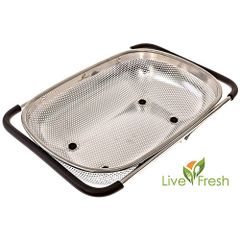 RỔ INOX ĐẶT NGANG BỒN RỬA LIVeFresh