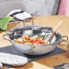  Chảo sâu lòng WMF Wok Party 28 cm, nắp vung kính 