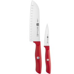  Set 2 dao Zwilling Life Santoku Red Made in Germany 