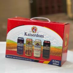  Set 8 lon 500ml Bia Kaiserdom Đức 