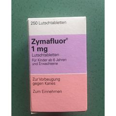 VIÊN NGẬM CHỐNG SÂU RĂNG ZYMAFLOUR 1mg CHO TRẺ TRÊN 6T