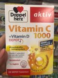 Viên uống Vitamin C 1000+ vitamin D của Doppelherz