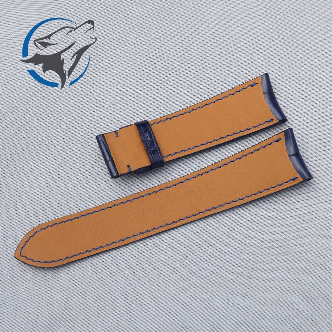 Dây Da Cá Sấu Đầu Cong DDH-CS050