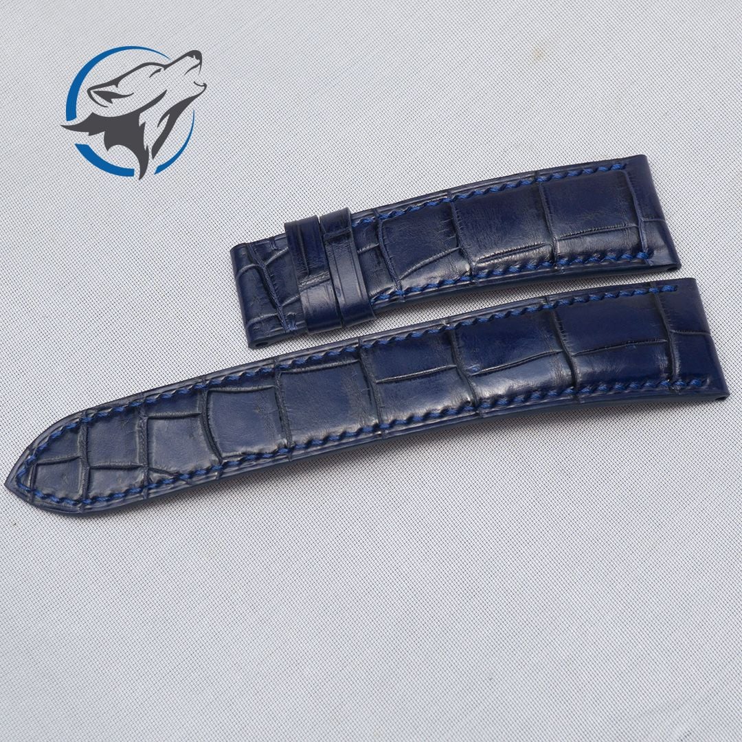 Dây Da Cá Sấu Đầu Cong DDH-CS050