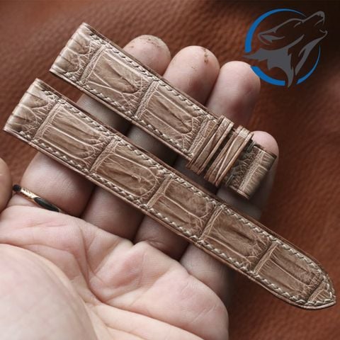 Dây Đồng Hồ Da Cá Sấu DDH-CS003