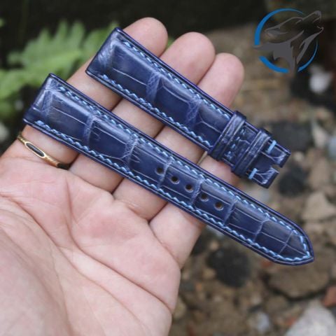 Dây Đồng Hồ Da Cá Sấu DDH-CS014