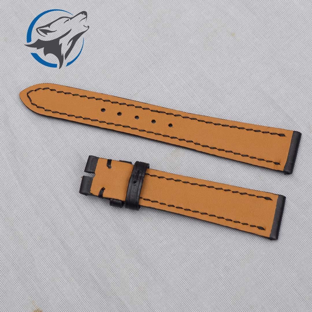 Dây Da Đồng Hồ Size 16 14 DDH-DB021