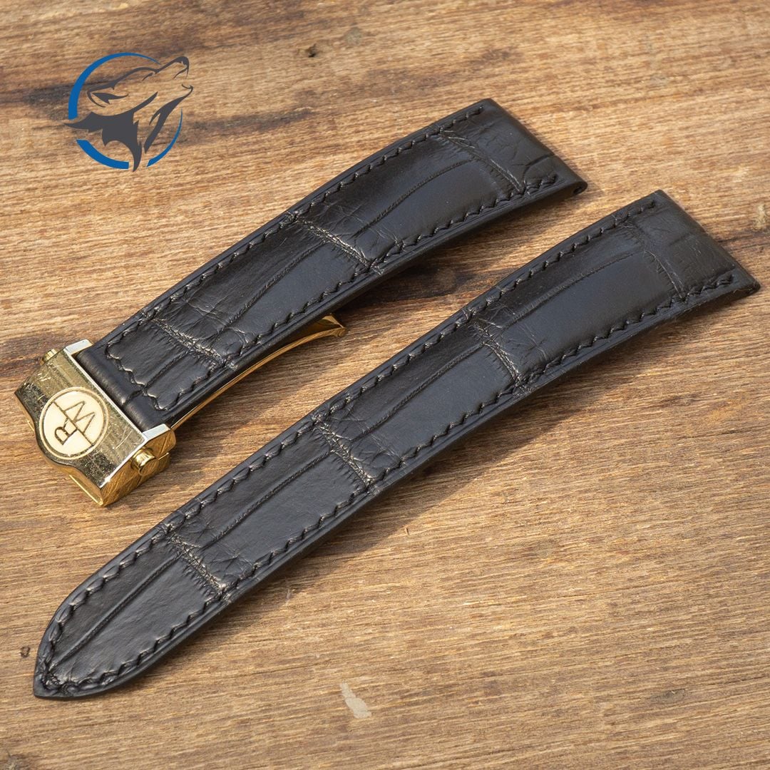 Dây Da Đồng Hồ Đầu Cong Cao Cấp DDH-DC001