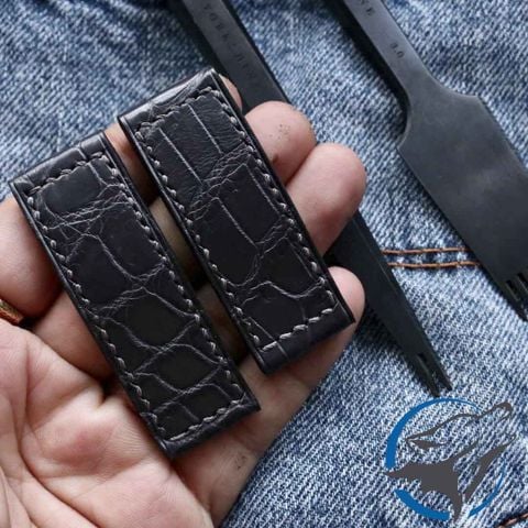 Dây Đồng Hồ Cá Sấu DDH-CS006