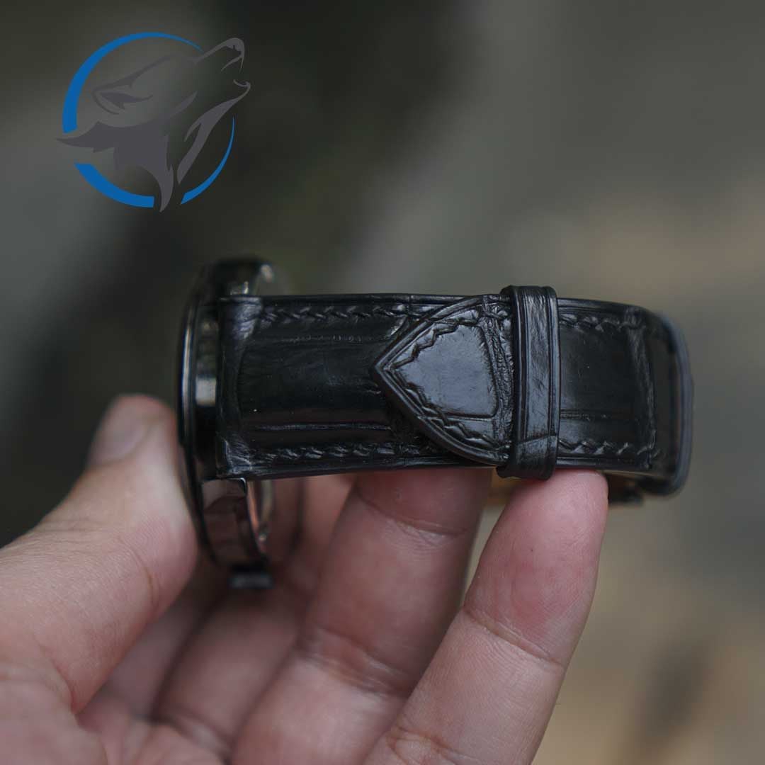 Dây Đồng Hồ Da Cá Sấu DDH-CS001