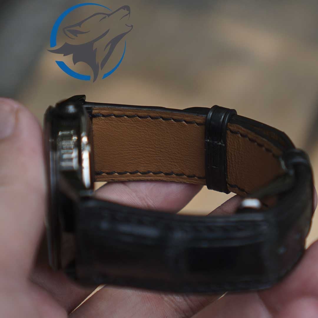 Dây Đồng Hồ Da Cá Sấu DDH-CS001