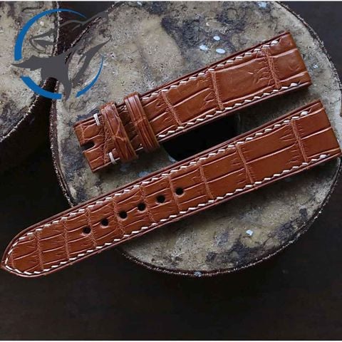 Dây Da Đồng Hồ Cá Sấu DDH-CS004