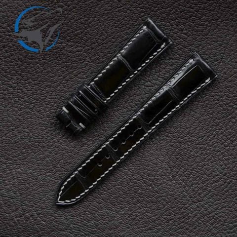 Dây Da Đồng Hồ Cá Sấu Xịn DDH-CS009