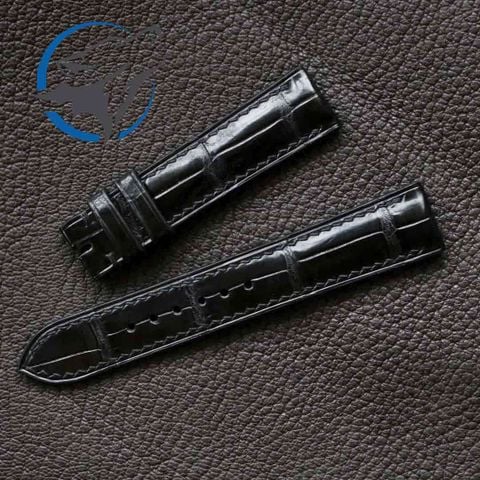 Dây Đồng Hồ Da Cá Sấu DDH-CS011