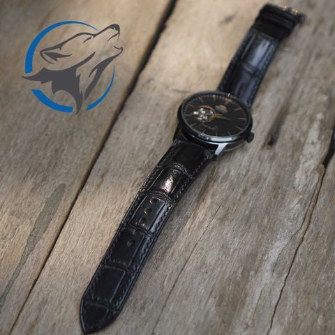 Dây Đồng Hồ Da Cá Sấu DDH-CS001