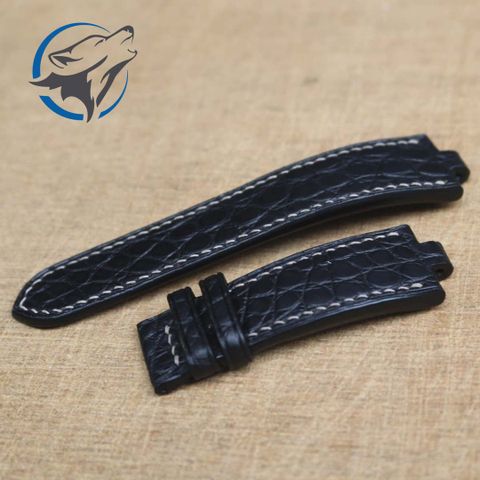 Dây Đồng Hồ Da Cá Sấu DDH-CS019